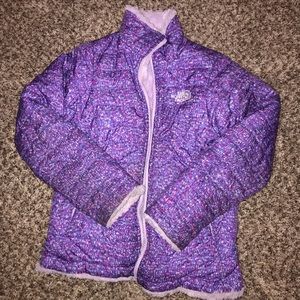 Size 5 or 6 girls North Face coat